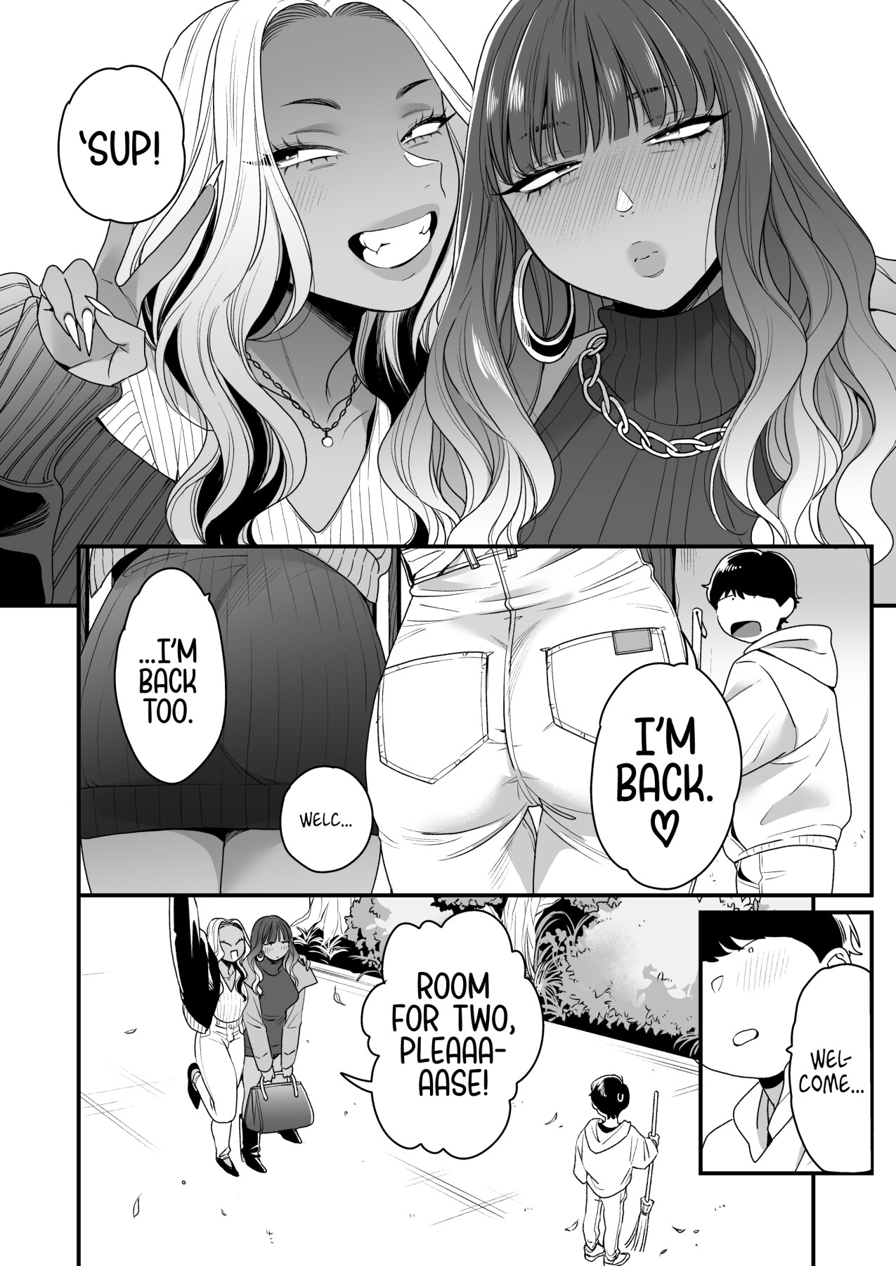 Hentai Manga Comic-Beach, Sun, And A Pair Of Gyarus!-Read-69